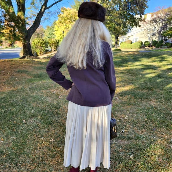 Vintage Ex Cond Mousieur X Mink Hat & Doncaster Mink Collar Jacket, 6, $180 - Picture 10 of 13